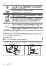 Preview for 40 page of ZANKER KOB20721XK User Manual