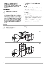 Предварительный просмотр 28 страницы ZANKER KOB25723XK User Manual