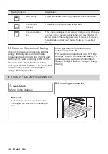 Предварительный просмотр 10 страницы ZANKER KOU10421XK User Manual