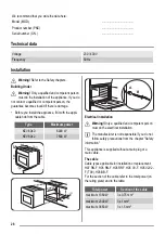 Предварительный просмотр 28 страницы ZANKER KOU20601 User Manual