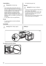 Preview for 24 page of ZANKER KOU20723XK User Manual