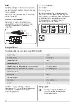 Предварительный просмотр 48 страницы ZANKER KOU65902XK User Manual