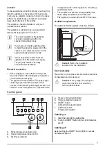 Preview for 7 page of ZANKER KTAK12ES1 User Manual