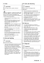 Preview for 5 page of ZANKER KXAK82FR User Manual