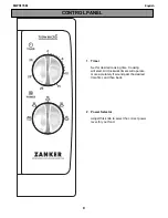 Предварительный просмотр 9 страницы ZANKER MWS170M User Manual