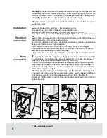 Предварительный просмотр 8 страницы ZANKER Washer-dryer Installation And User Instructions Manual