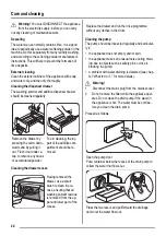 Preview for 20 page of ZANKER WTF 968 A.8 User Manual