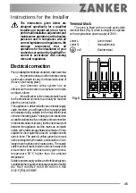 Preview for 45 page of ZANKER ZKB 7513 User Manual