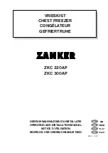 Preview for 1 page of ZANKER ZKC220AP Operatind And Installation Manual