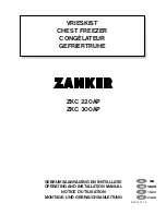 Preview for 1 page of ZANKER ZKC300AP Operating And Installation Manual