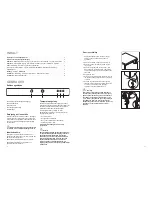 Preview for 4 page of ZANKER ZKF 180 B Instruction Booklet