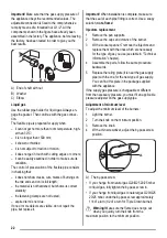 Preview for 22 page of ZANKER ZKF780ITXB User Manual