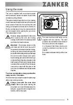 Предварительный просмотр 9 страницы ZANKER ZKH 7528 User Manual