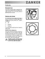 Предварительный просмотр 6 страницы ZANKER ZKH 7629 User Manual