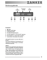 Предварительный просмотр 43 страницы ZANKER ZKH 7629 User Manual