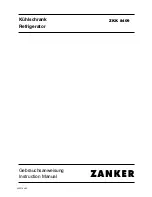 Preview for 1 page of ZANKER ZKK8409 Instruction Manual