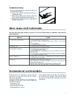 Preview for 7 page of ZANKER ZKK8409 Instruction Manual