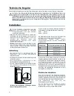 Preview for 8 page of ZANKER ZKK8409 Instruction Manual