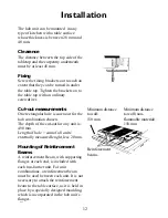 Preview for 12 page of ZANKER ZKM 3084 KX Instruction Manual