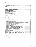 Preview for 3 page of ZANKER ZKM 3190X Installation And Operating Instructions Manual