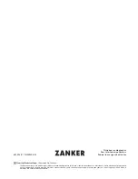 Preview for 18 page of ZANKER ZKT 3110 S Installation And Operating Instructions Manual