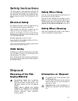 Preview for 5 page of ZANKER ZSK 3102 X Installation And Operating Instructions Manual