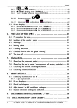 Preview for 4 page of ZANOLLI Citizen 6/MC Installation, Use And Maintenance Manual