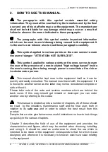 Preview for 6 page of ZANOLLI Citizen 6/MC Installation, Use And Maintenance Manual