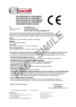 Предварительный просмотр 2 страницы ZANOLLI SYNTHESIS 08/50 V PW GAS Manual For Installation