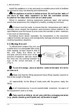 Preview for 10 page of ZANOLLI SYNTHESIS 12/80V E Manual For Installation, Use And Maintenance