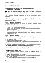 Preview for 25 page of ZANOLLI SYNTHESIS 12/80V E Manual For Installation, Use And Maintenance