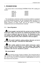 Предварительный просмотр 5 страницы ZANOLLI TEOREMA POLIS PW Manual For Installation, Use And Maintenance