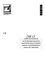 Zanotti DBO 235 Use And Maintenance Instructions preview