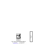 Preview for 45 page of Zanotti FZ214 Installation Manual