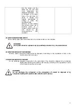 Предварительный просмотр 31 страницы Zanotti GS 1 Use And Maintenance Instructions