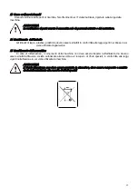 Preview for 15 page of Zanotti SPO 121 Use And Maintenance Instructions