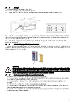 Preview for 57 page of Zanotti SPO 121 Use And Maintenance Instructions