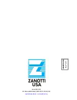 Preview for 248 page of Zanotti un0 010 Workshop Manual