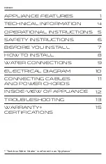 Предварительный просмотр 3 страницы ZANSKAR HOTSPRING HSTB12 Manual