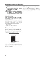 Preview for 8 page of Zanussi Electrolux 110 W Instruction Booklet