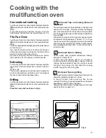 Предварительный просмотр 5 страницы Zanussi Electrolux Built-in oven User Manual