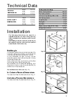 Предварительный просмотр 9 страницы Zanussi Electrolux Built-in oven User Manual