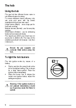 Предварительный просмотр 8 страницы Zanussi Electrolux CLASS/1GRN User Manual