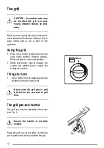 Предварительный просмотр 10 страницы Zanussi Electrolux CLASS/1GRN User Manual