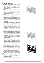 Предварительный просмотр 14 страницы Zanussi Electrolux CLASS/1GRN User Manual