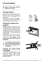 Предварительный просмотр 19 страницы Zanussi Electrolux CLASS/1GRN User Manual