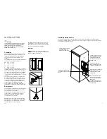 Предварительный просмотр 7 страницы Zanussi Electrolux CZC16/9FA Instruction Booklet