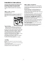 Preview for 17 page of Zanussi Electrolux DA 6142 Instruction Book