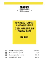 Zanussi Electrolux DA4442 Instruction Book предпросмотр