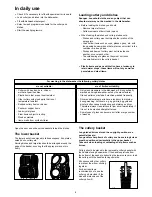 Preview for 8 page of Zanussi Electrolux DE 4554 Instruction Book